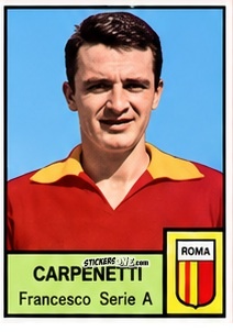 Cromo Francesco Carpenetti - Tutti i Calciatori 1964-65
 n. 321 - MIRA