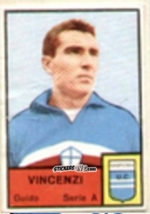 Cromo Guido Vincenzi - Tutti i Calciatori 1964-65
 n. 332 - MIRA
