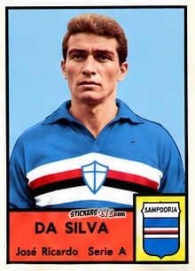 Cromo Josè Riccardo Da Silva - Tutti i Calciatori 1964-65
 n. 338 - MIRA