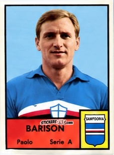 Cromo Paolo Barison - Tutti i Calciatori 1964-65
 n. 341 - MIRA