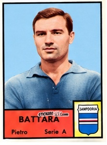 Cromo Pietro Battara - Tutti i Calciatori 1964-65
 n. 342 - MIRA