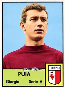 Cromo Giorgio Puia - Tutti i Calciatori 1964-65
 n. 357 - MIRA