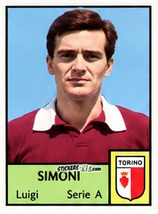 Cromo Luigi Simoni - Tutti i Calciatori 1964-65
 n. 361 - MIRA