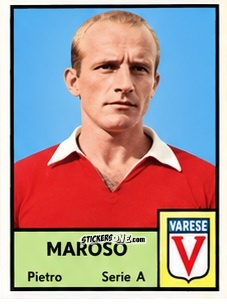 Sticker Pietro Maroso - Tutti i Calciatori 1964-65
 n. 378 - MIRA