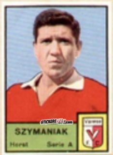 Figurina Horst Szymaniak - Tutti i Calciatori 1964-65
 n. 381 - MIRA