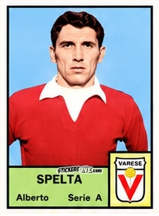 Cromo Alberto Spelta - Tutti i Calciatori 1964-65
 n. 383 - MIRA