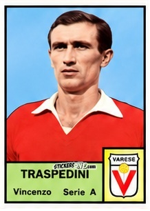 Figurina Vincenzo Traspedini - Tutti i Calciatori 1964-65
 n. 384 - MIRA