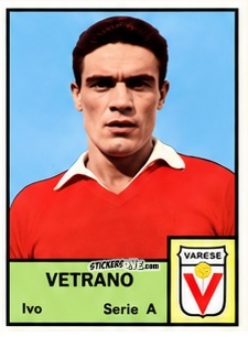 Figurina Ivo Vetrano - Tutti i Calciatori 1964-65
 n. 385 - MIRA