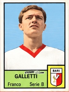 Figurina Franco Galletti - Tutti i Calciatori 1964-65
 n. 411 - MIRA