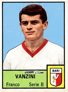 Cromo Franco Vanzini - Tutti i Calciatori 1964-65
 n. 414 - MIRA