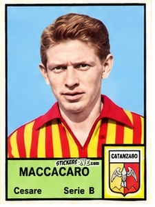 Sticker Cesare Maccacaro - Tutti i Calciatori 1964-65
 n. 433 - MIRA