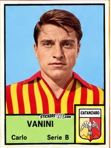 Sticker Carlo Vanini - Tutti i Calciatori 1964-65
 n. 434 - MIRA