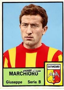 Sticker Giuseppe Marchioro - Tutti i Calciatori 1964-65
 n. 435 - MIRA