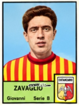 Sticker Giovanni Zavaglio - Tutti i Calciatori 1964-65
 n. 436 - MIRA