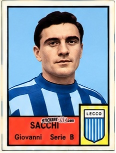 Figurina Giovanni Sacchi - Tutti i Calciatori 1964-65
 n. 445 - MIRA