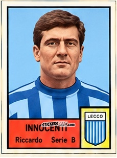 Figurina Riccardo Innocenti - Tutti i Calciatori 1964-65
 n. 448 - MIRA