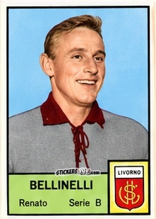 Figurina Renato Bellinelli - Tutti i Calciatori 1964-65
 n. 452 - MIRA