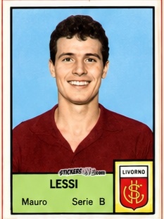 Sticker Mauro Lessi - Tutti i Calciatori 1964-65
 n. 454 - MIRA