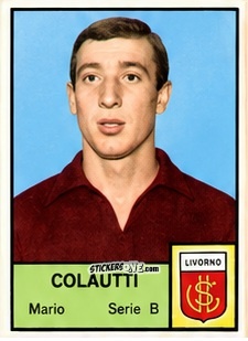 Sticker Mario Colautti - Tutti i Calciatori 1964-65
 n. 456 - MIRA