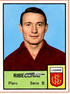 Sticker Piero Ribechini - Tutti i Calciatori 1964-65
 n. 461 - MIRA