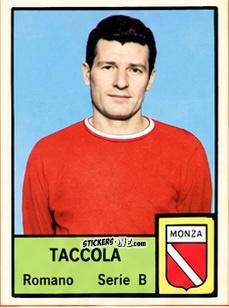 Cromo Romano Taccola - Tutti i Calciatori 1964-65
 n. 484 - MIRA