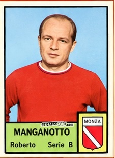 Sticker Roberto Manganotto - Tutti i Calciatori 1964-65
 n. 485 - MIRA