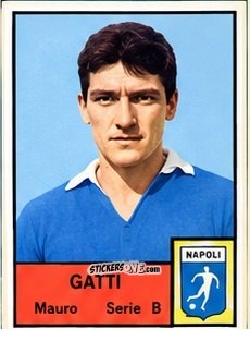 Sticker Mauro Gatti - Tutti i Calciatori 1964-65
 n. 490 - MIRA