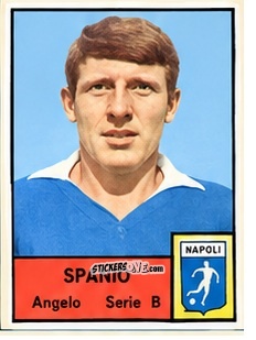 Sticker Angelo Spanio - Tutti i Calciatori 1964-65
 n. 497 - MIRA