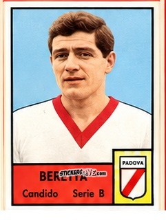 Sticker Candido Beretta - Tutti i Calciatori 1964-65
 n. 505 - MIRA