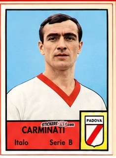 Cromo Italo Carminati - Tutti i Calciatori 1964-65
 n. 506 - MIRA
