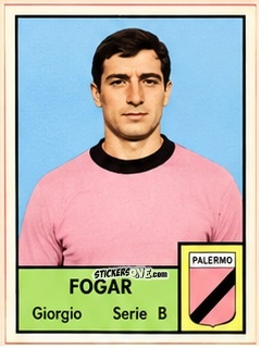 Sticker Giorgio Fogar - Tutti i Calciatori 1964-65
 n. 518 - MIRA