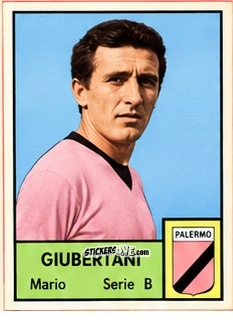 Sticker Mario Giubertoni - Tutti i Calciatori 1964-65
 n. 522 - MIRA