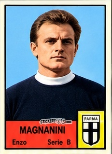 Sticker Enzo Magnanini - Tutti i Calciatori 1964-65
 n. 524 - MIRA