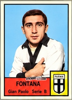 Sticker Gian Paolo Fontana - Tutti i Calciatori 1964-65
 n. 525 - MIRA