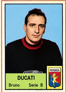 Sticker Bruno Ducati - Tutti i Calciatori 1964-65
 n. 536 - MIRA