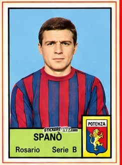 Sticker Rosario Spanò - Tutti i Calciatori 1964-65
 n. 537 - MIRA