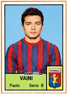 Sticker Paolo Vaini - Tutti i Calciatori 1964-65
 n. 538 - MIRA