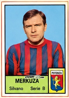 Sticker Silvano Merkuza - Tutti i Calciatori 1964-65
 n. 540 - MIRA