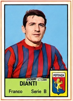 Sticker Franco Dianti - Tutti i Calciatori 1964-65
 n. 541 - MIRA