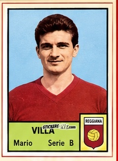 Figurina Mario Villa - Tutti i Calciatori 1964-65
 n. 563 - MIRA