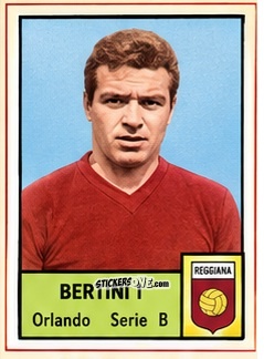 Sticker Orlando Bertini I - Tutti i Calciatori 1964-65
 n. 565 - MIRA