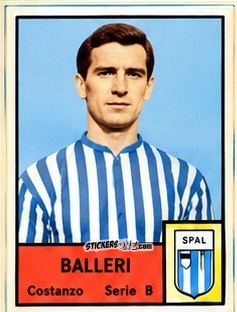 Cromo Costanzao Balleri - Tutti i Calciatori 1964-65
 n. 579 - MIRA