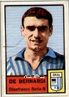 Sticker Gianfranco De Bernardi - Tutti i Calciatori 1964-65
 n. 582 - MIRA
