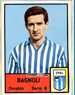 Cromo Osvaldo Bagnoli - Tutti i Calciatori 1964-65
 n. 583 - MIRA