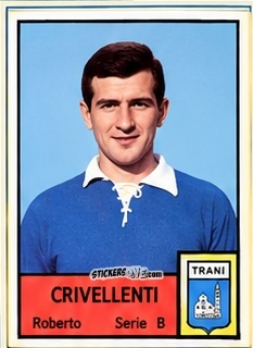 Sticker Alberto Crivellenti - Tutti i Calciatori 1964-65
 n. 589 - MIRA