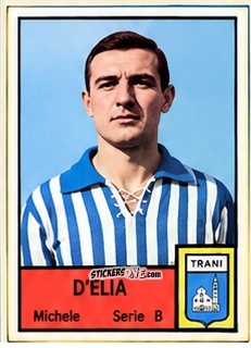 Sticker Michele D'Elia - Tutti i Calciatori 1964-65
 n. 592 - MIRA