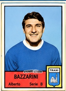 Sticker Alberto Bazzarini - Tutti i Calciatori 1964-65
 n. 593 - MIRA