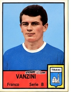 Sticker Franco Vanzini - Tutti i Calciatori 1964-65
 n. 597 - MIRA