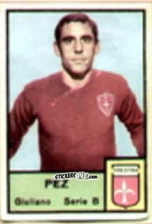 Cromo Giuliano Pez
