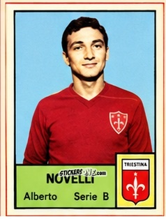 Figurina Alberto Novelli - Tutti i Calciatori 1964-65
 n. 610 - MIRA